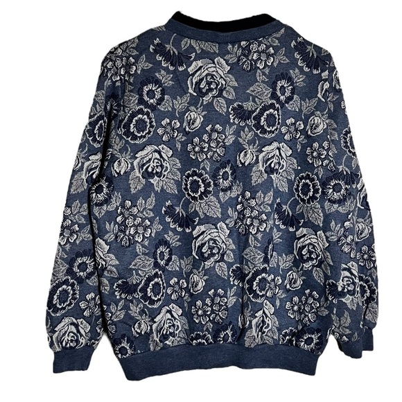 Vintage Cape Cod Sportswear Floral Grannycore Pullover Sweater  Retro 80s 90s - Picture 5 of 5